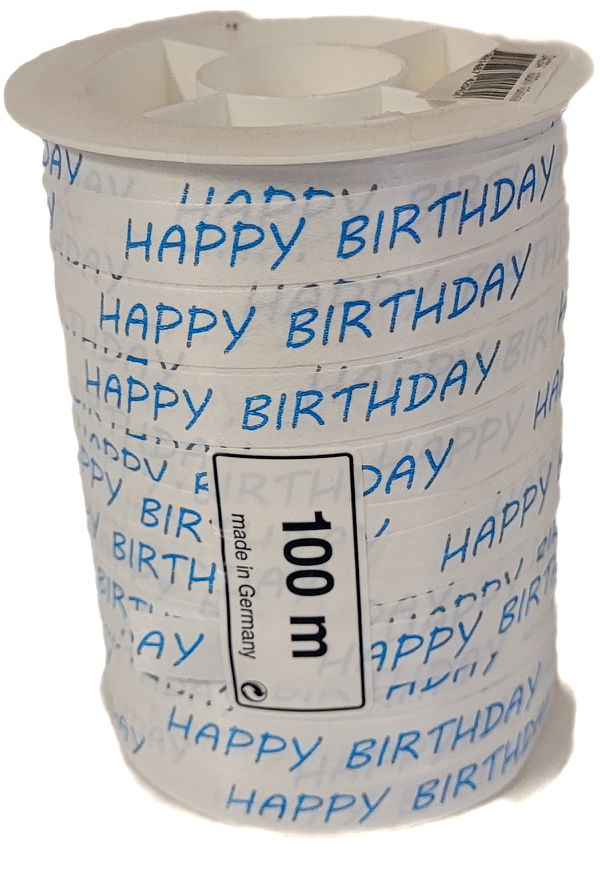 Gavebånd Blå Til Forsendelse - produktbillede