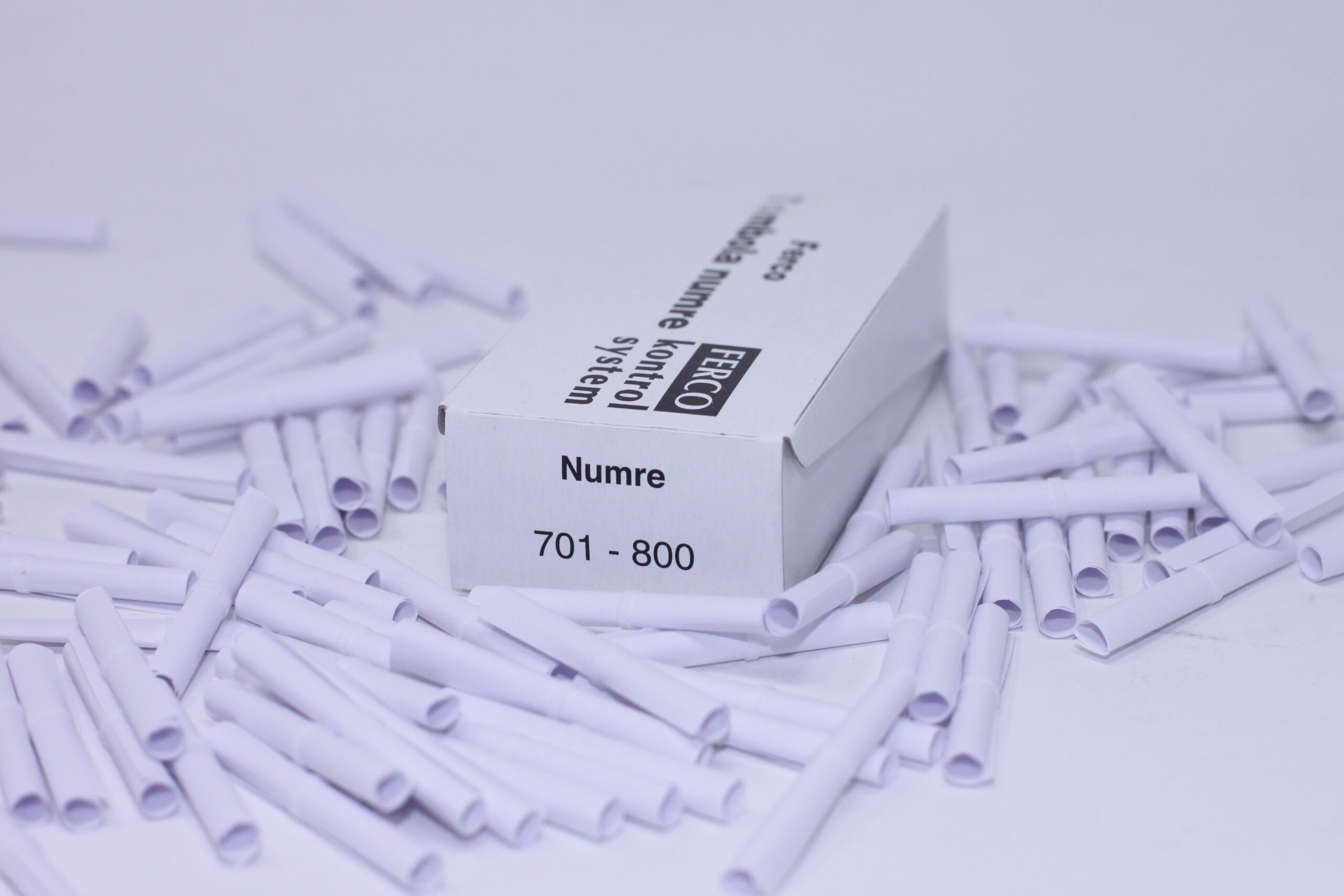 Tombolanumre Til Forsendelse - produktbillede