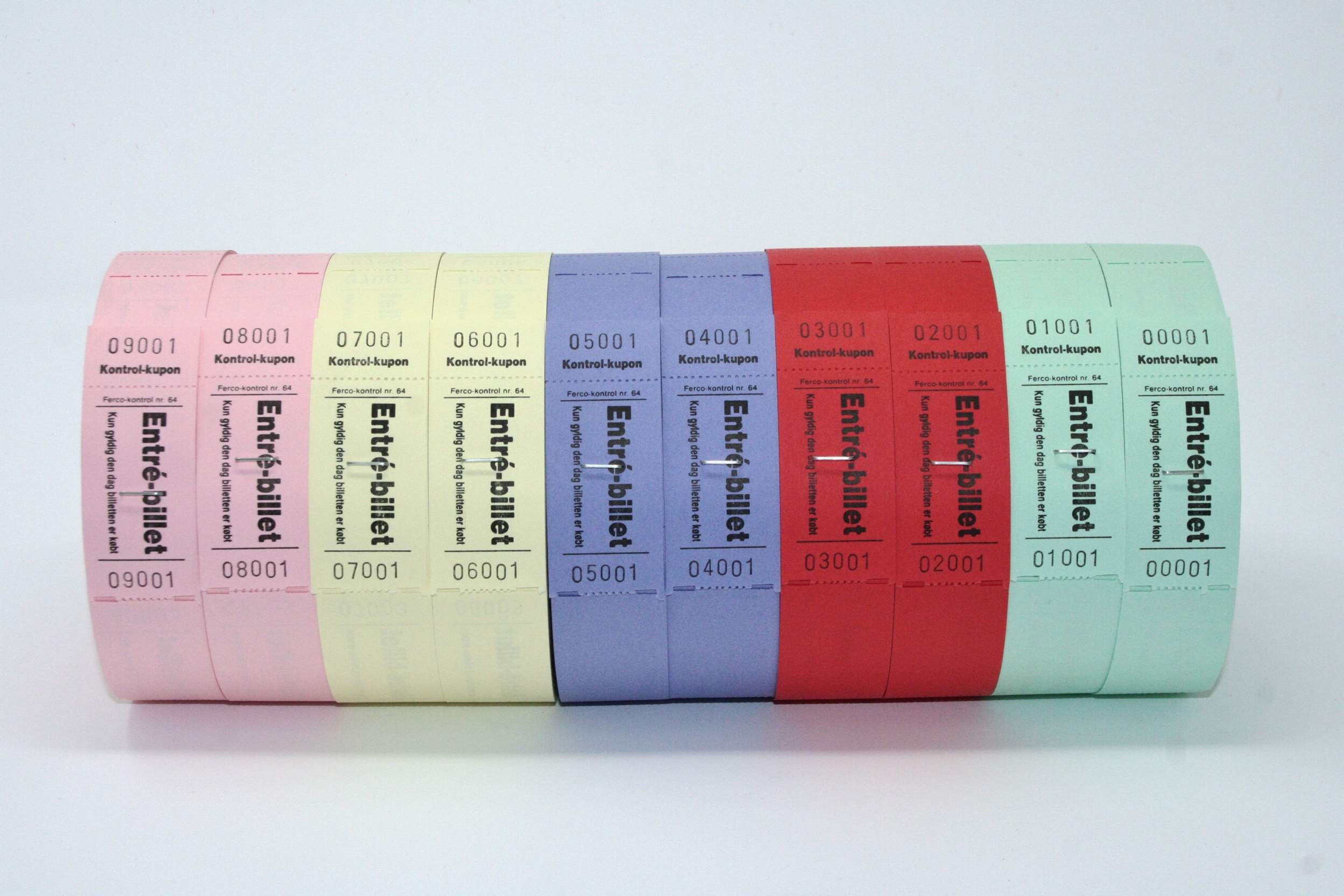 Entrebilletter Til Forsendelse - produktbillede