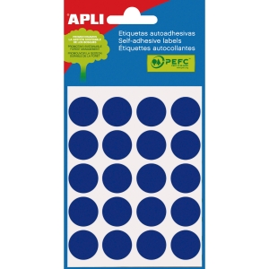 Etiket Blå Til Forsendelse - produktbillede