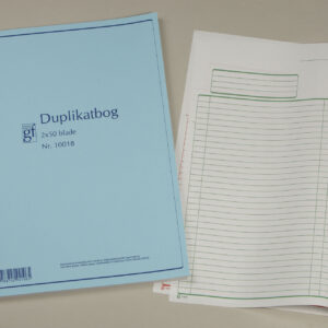 Duplikatbog Gf10018 210X300Mm Til Forsendelse - produktbillede
