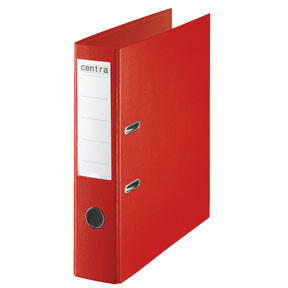 Brevordner Rød Til Forsendelse - produktbillede