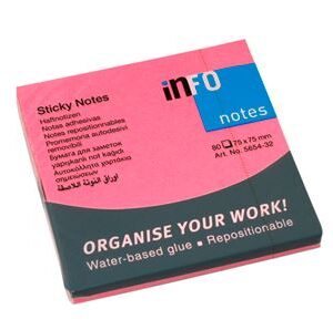 Sticky 75X75Mm Til Forsendelse - produktbillede