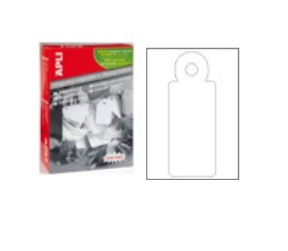 Hængemærker 1000 11X29Mm Til Forsendelse - produktbillede