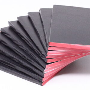 Voksdugsnotes A6 Sort Til Forsendelse - produktbillede