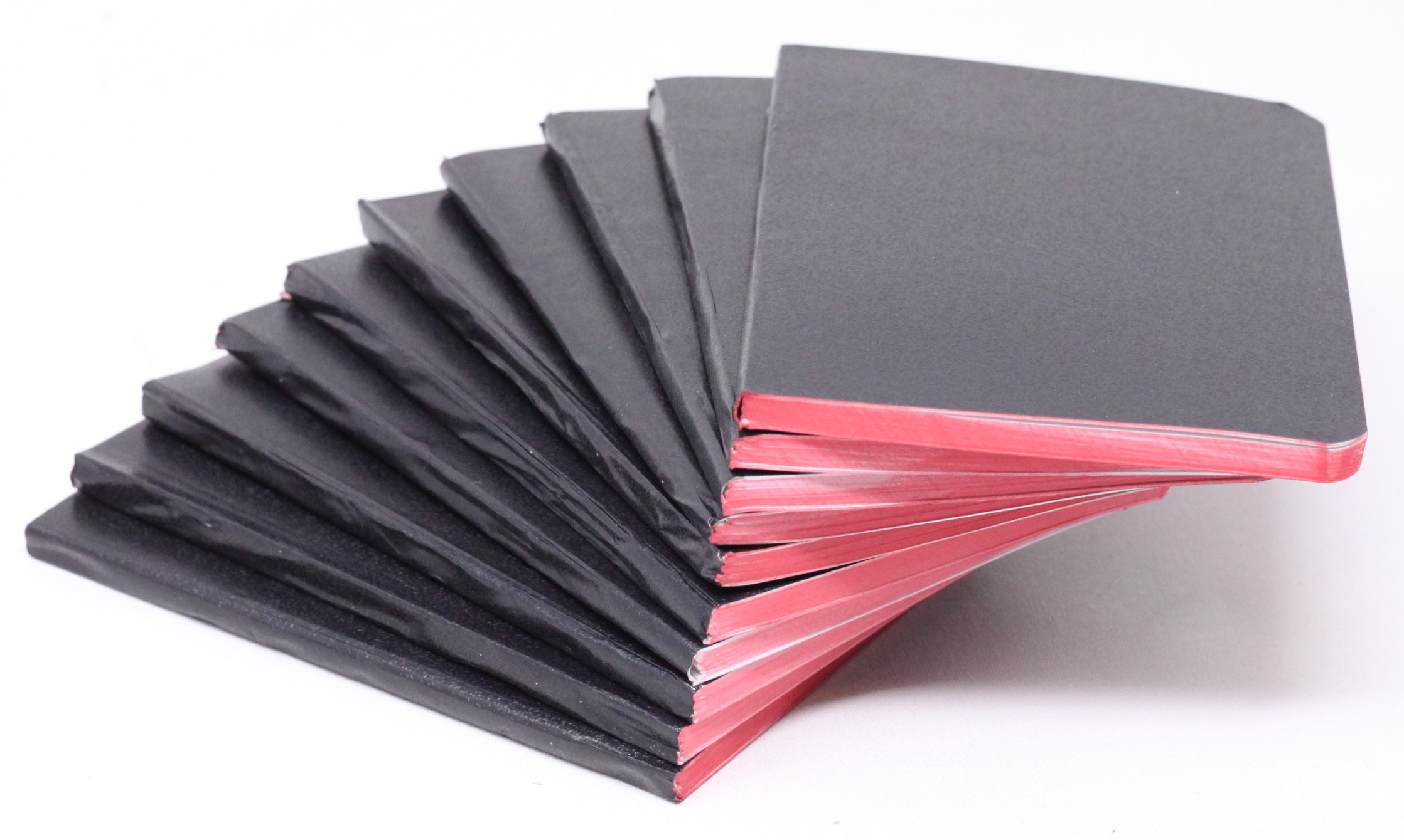 Voksdugsnotes A6 Sort Til Forsendelse - produktbillede