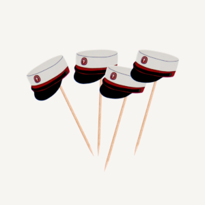 Tandstikker 5X3Mm Rød Til Forsendelse - produktbillede