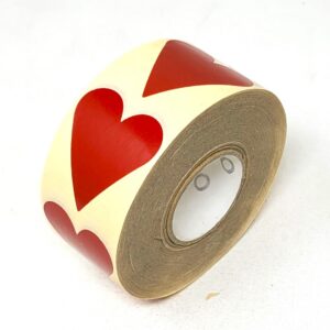 Gavemærker 1000 40X48Mm Rød - produktbillede