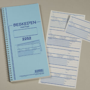 Telefonbesked Gf2252 156X300Mm Til Forsendelse - produktbillede