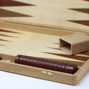Træbackgammon 46X30Cm Til Forsendelse - produktbillede