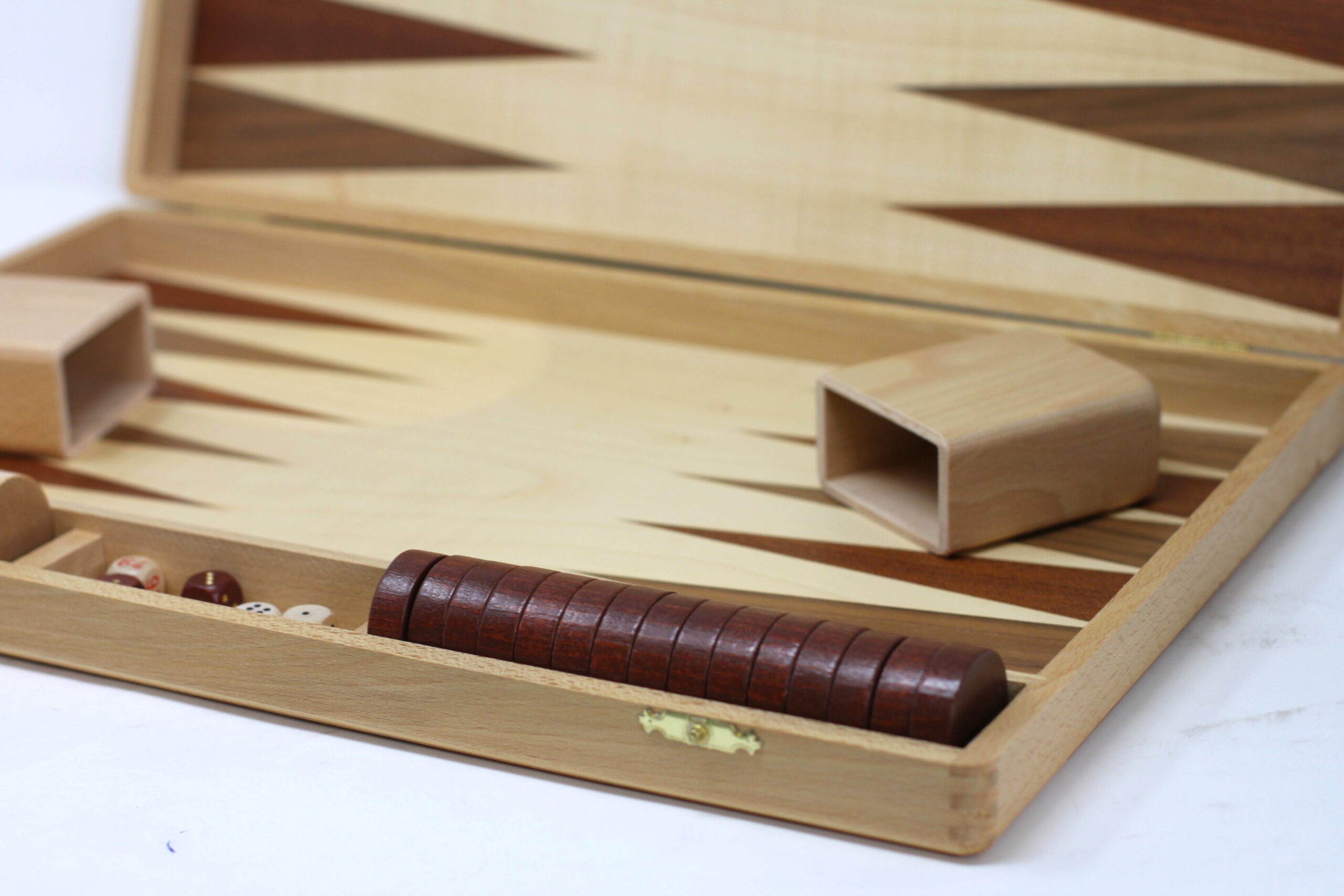 Træbackgammon 46X30Cm Til Forsendelse - produktbillede