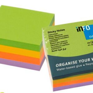 Sticky 75X75Mm Til Forsendelse - produktbillede