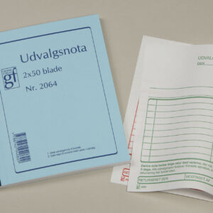 Udvalgsnota Gf2064 108X150Mm Til Forsendelse - produktbillede