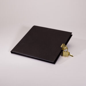 Dagbog 5X16Mm Sort Til Forsendelse - produktbillede