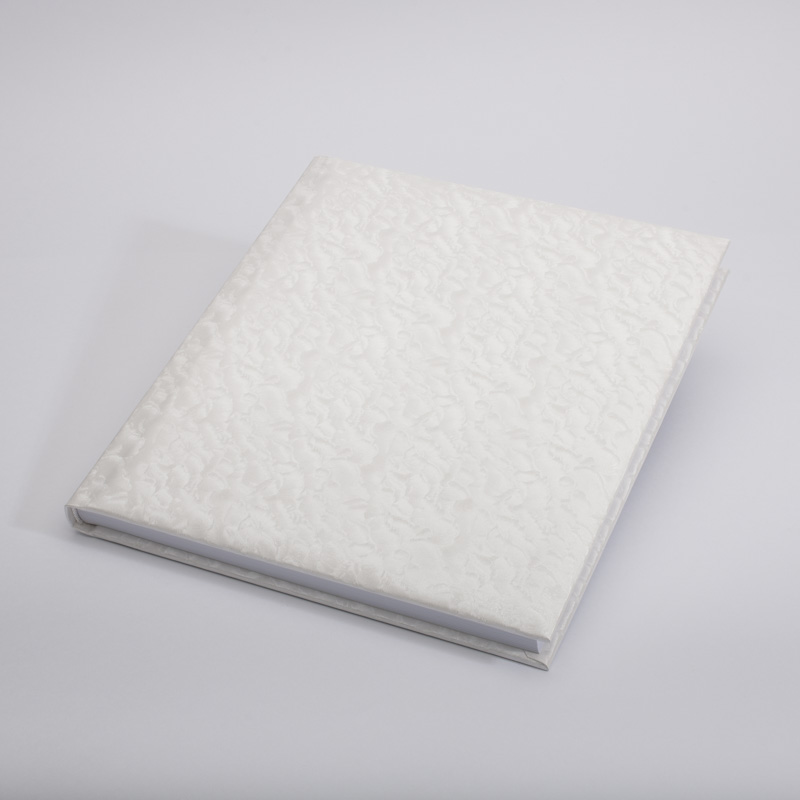 Gæstebog 23X25Mm Hvid Til Forsendelse - produktbillede