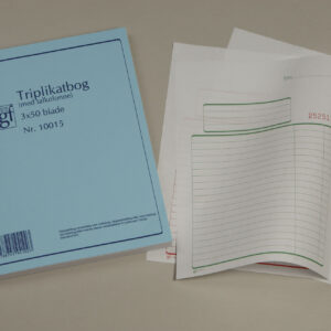 Triplikatbog 10015 148X200Mm Til Forsendelse - produktbillede