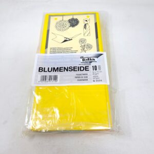 Papir 50X70Mm Gul Til Forsendelse - produktbillede