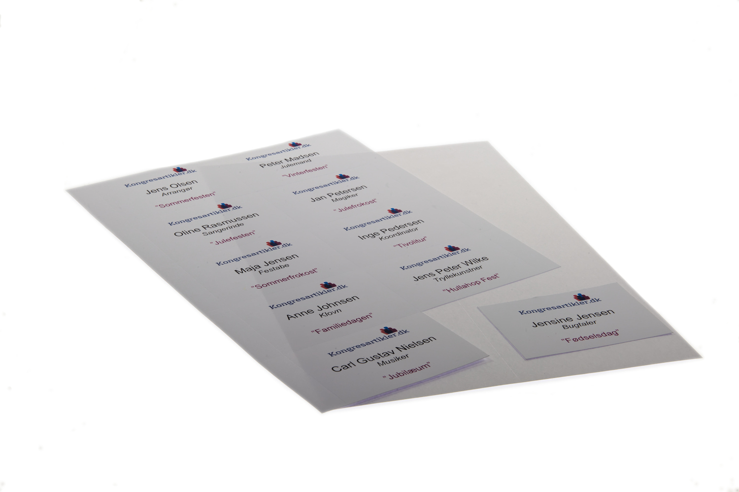 Indstiksark 60X90Mm Til Forsendelse - produktbillede