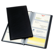 Visitkortalbum Sort Til Forsendelse - produktbillede