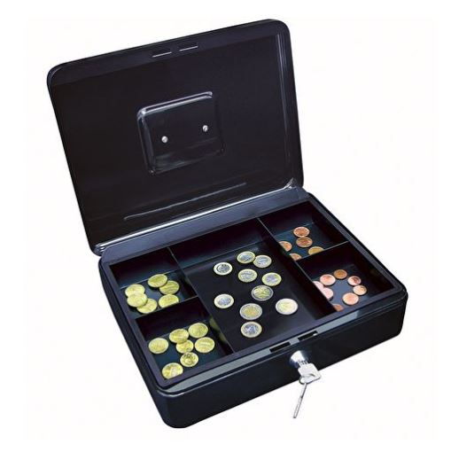 Pengekasse 30X24Mm Sort Til Forsendelse - produktbillede