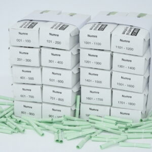 Tombolanumre 2000 Grøn Til Forsendelse - produktbillede