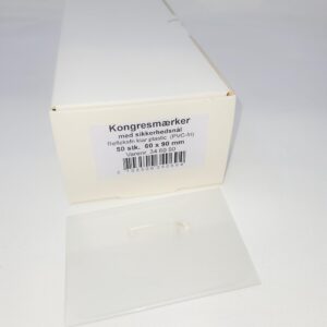 Kongresmærker 60X90Mm Til Forsendelse - produktbillede