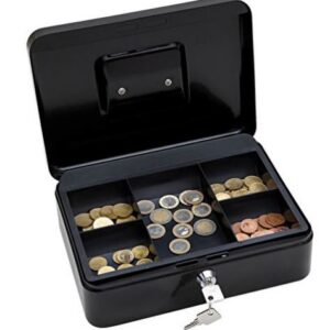 Pengekasse 25X18Mm Sort Til Forsendelse - produktbillede