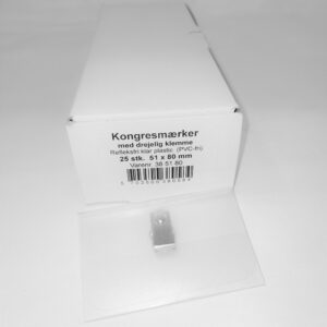 Kongresmærker 51X80Mm Til Forsendelse - produktbillede