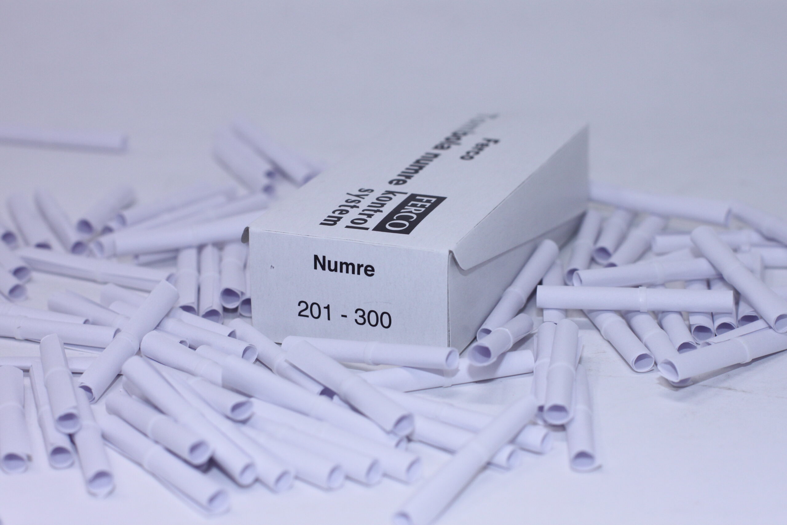 Tombolanumre Til Forsendelse - produktbillede