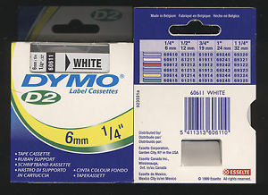 Tape D2 Hvid Til Forsendelse - produktbillede