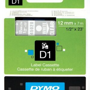 Tape D1 Hvid Til Forsendelse - produktbillede