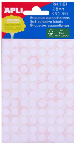 Etiket Hvid Til Forsendelse - produktbillede