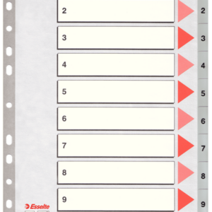 Register A4 Grå Til Forsendelse - produktbillede