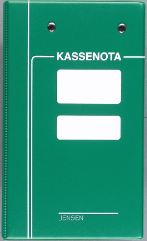 Kassenotabind 2280 Grøn Til Forsendelse - produktbillede
