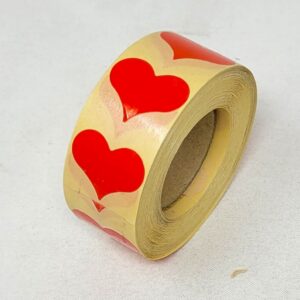 Gavemærker 1000 19X24Mm Rød - produktbillede