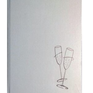 Gæstebog 23X25Mm Hvid Til Forsendelse - produktbillede