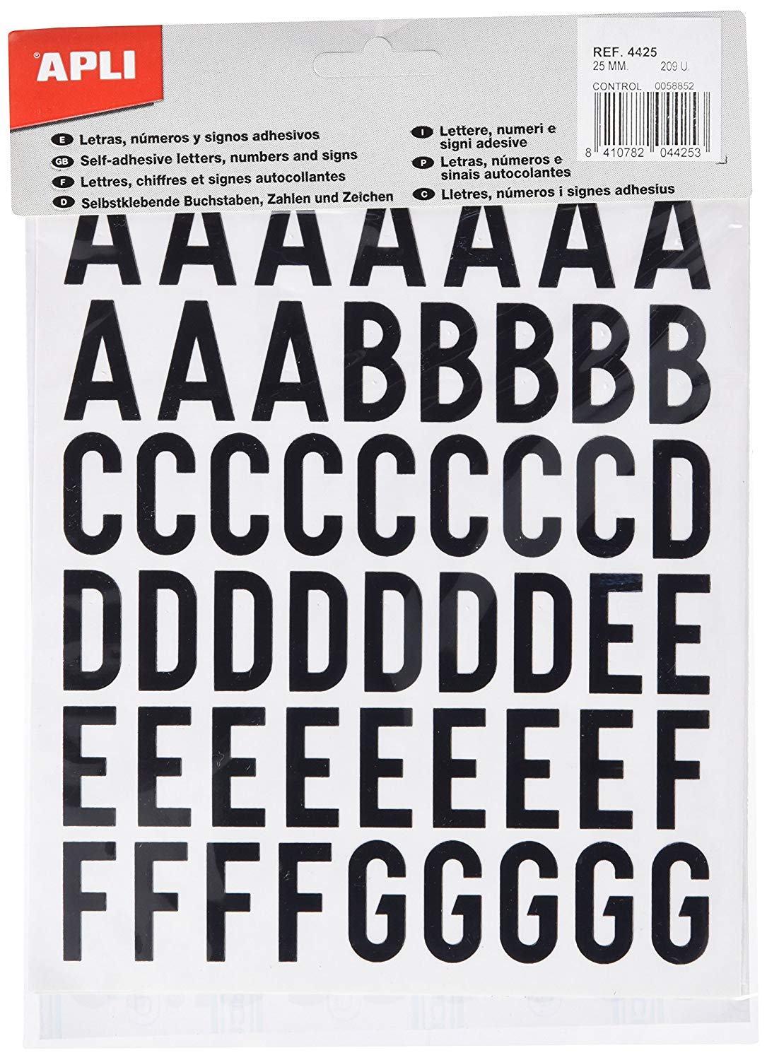 Bogstaver Til Forsendelse - produktbillede