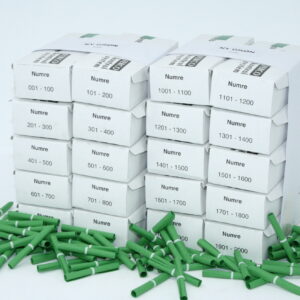 Tombolanumre 2000 Grøn Til Forsendelse - produktbillede