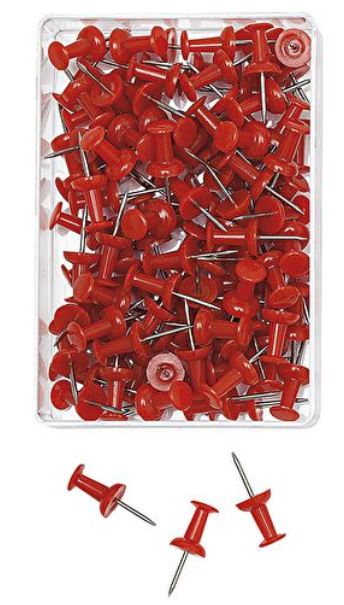 Push Rød Til Forsendelse - produktbillede