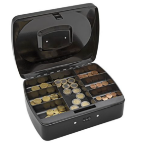 Pengekasse 25X19Mm Sort Til Forsendelse - produktbillede