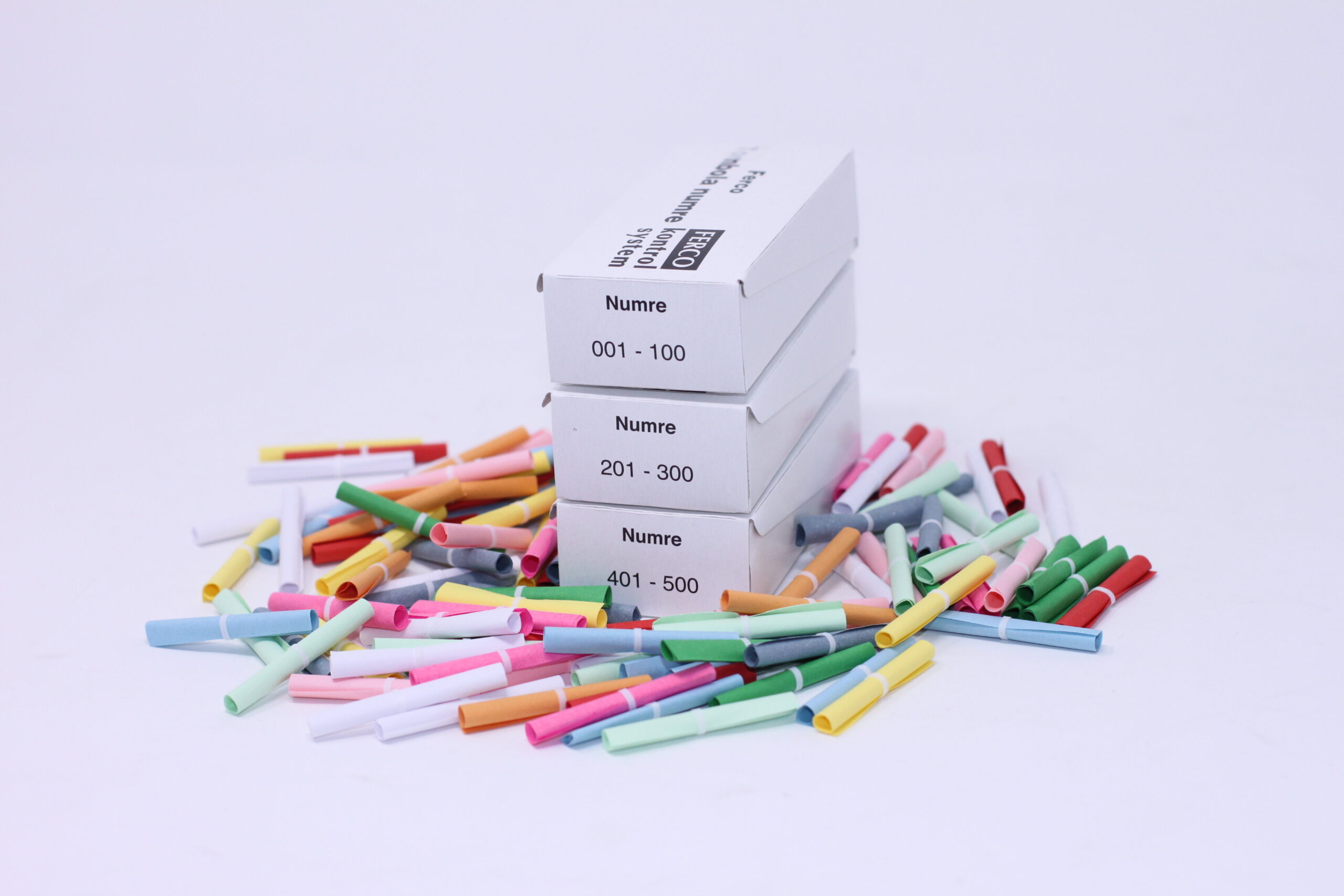 Tombolanumre Til Forsendelse - produktbillede