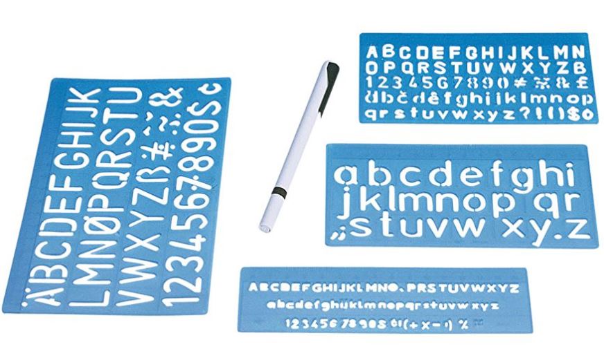 Stencil Til Forsendelse - produktbillede