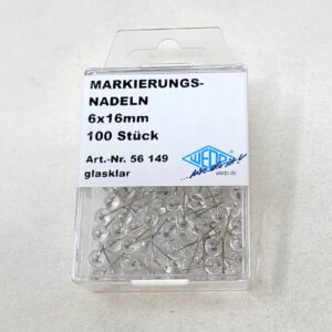 Kortnåle Transparent Til Forsendelse - produktbillede