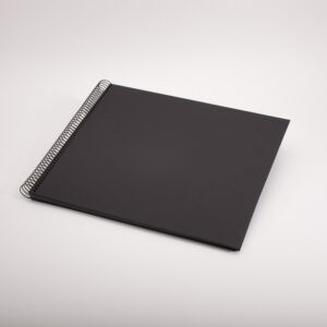Spiralalbum 35X30Mm Sort Til Forsendelse - produktbillede