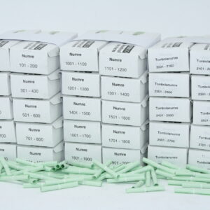 Tombolanumre 3000 Grøn Til Forsendelse - produktbillede