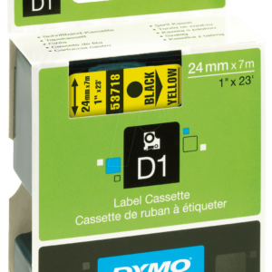 Tape D1 Sort Til Forsendelse - produktbillede