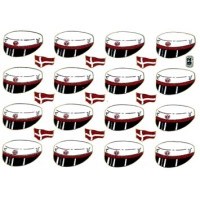 Stickers Rød Til Forsendelse - produktbillede