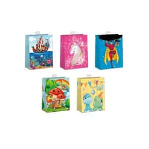 Gavepose Str. M " Fødselsdags Motiver" 2 X 5 Ass.