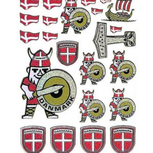 Stickers – små Dannebrog