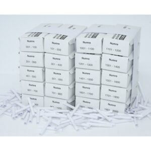 Tombolanumre 1-2000 - HVID